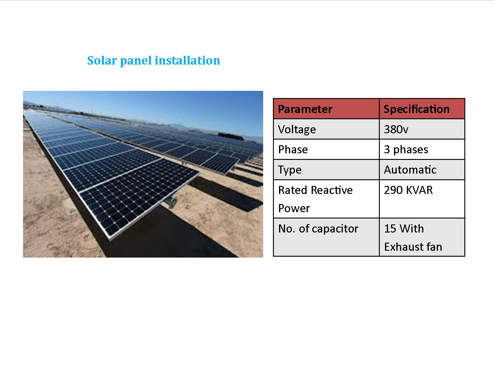 Solar Pannel Installation